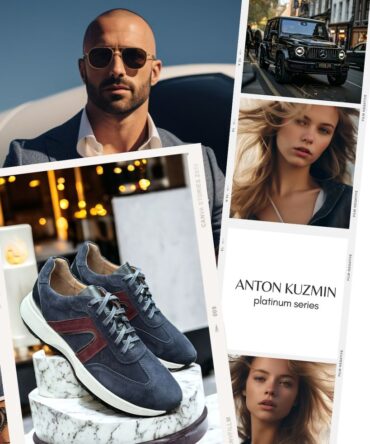 Кросівки замшеві сині Garry