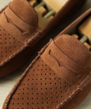 Мокасини замшеві бежеві ML Zahar