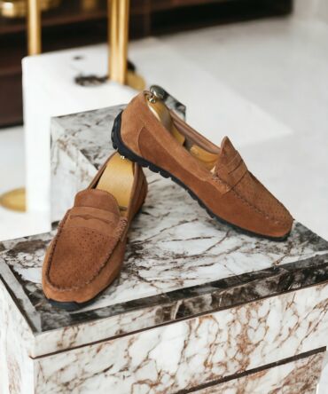Мокасини замшеві бежеві ML Zahar