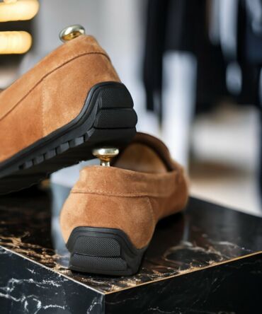 Мокасини замшеві бежеві ML Zahar