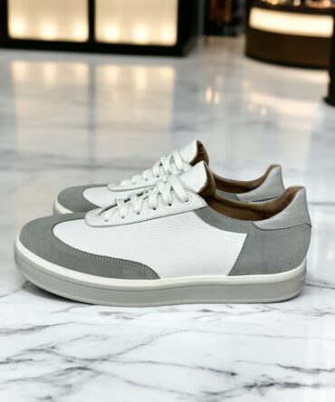 Кеди чоловічі замшеві світло-сірі Drive