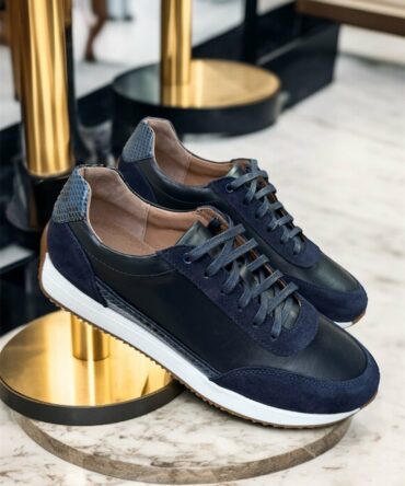 Кросівки із замші чоловічі сині Dean Кросівки із замші чоловічі сині Dean