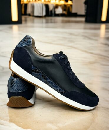 Кросівки із замші чоловічі сині Dean